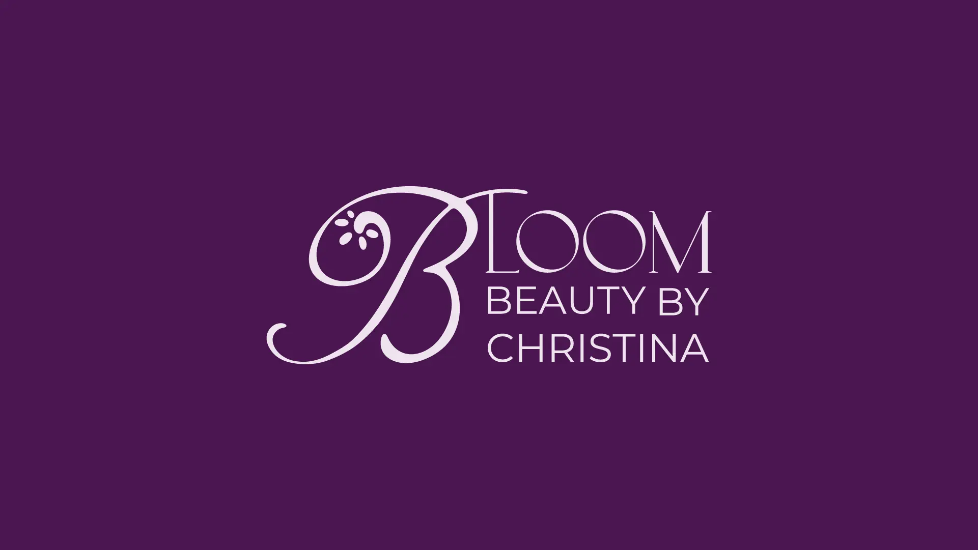 Bloom Beauty branding