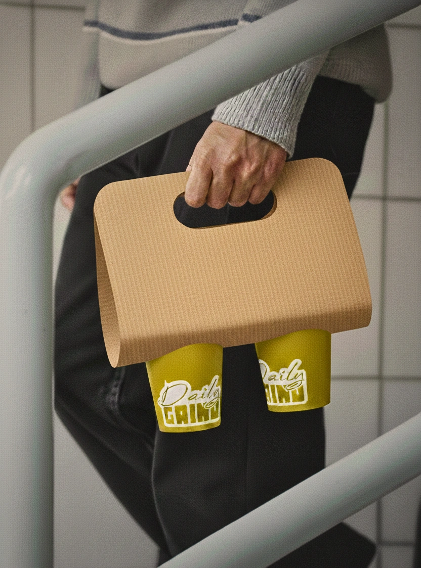 Daily Grind menu design