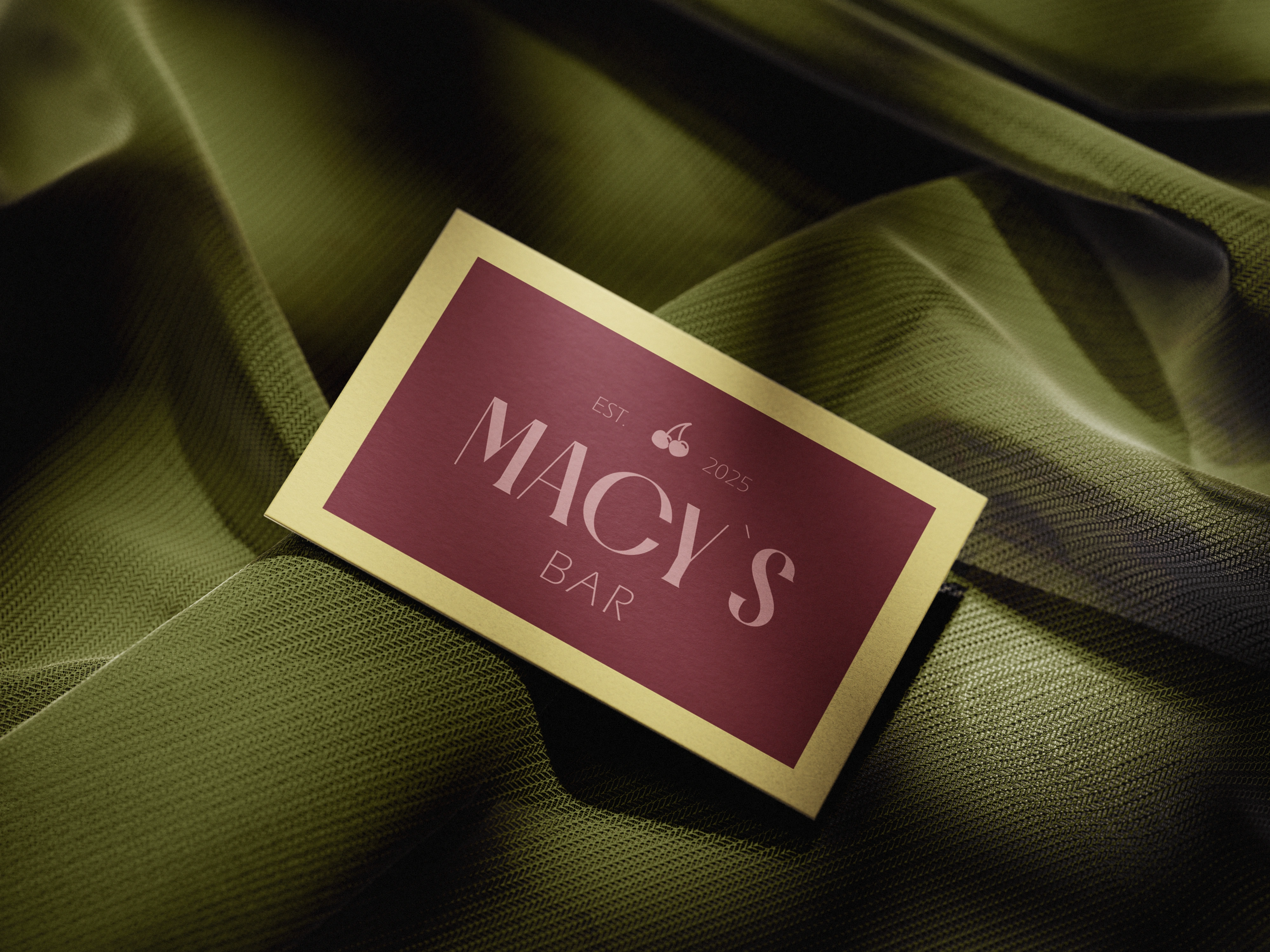 Macy's Business Card